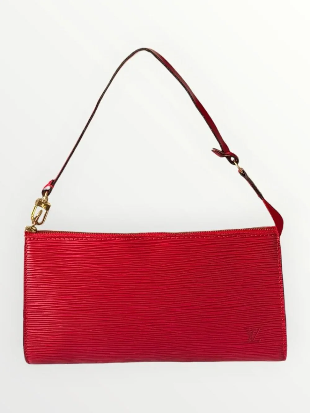 Louis Vuitton Red Epi Pochette Accessoires Vintage